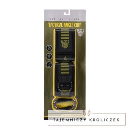 Doc Johnson Tactical Ankle Cuffs Black/Green regulowane neoprenowe Doc Johnson