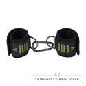 Doc Johnson Tactical Ankle Cuffs Black/Green regulowane neoprenowe Doc Johnson