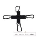 Doc Johnson Tactical Hogtie System Black - silikonowy regulator położenia Doc Johnson