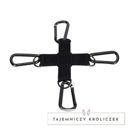 Doc Johnson Tactical Hogtie System Black - silikonowy regulator położenia Doc Johnson