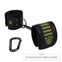 Doc Johnson Tactical opaski nadgarstkowe czarno-zielone regulowane Doc Johnson