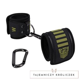 Doc Johnson Tactical opaski nadgarstkowe czarno-zielone regulowane Doc Johnson