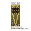 Hardwire Hangers Black/Green - Profesjonalne klamry z szerokimi podkładkami Doc Johnson