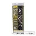 Hardwire Hangers Black/Green - Profesjonalne klamry z szerokimi podkładkami Doc Johnson