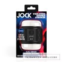 JOCK Double Stroker Black - wibrująca maszyna intymna, dwustronna, IPX7 Curve Toys