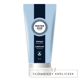 Mister Size Organic Żel Poślizgowy Wodny 100ml - Bezzapachowy, Hipoalergiczny Mister Size