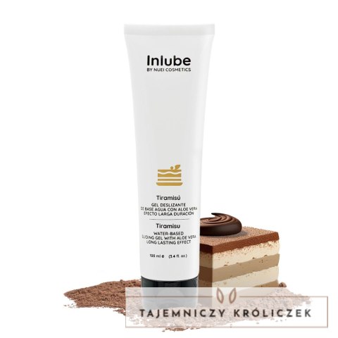 Nuei INLUBE Żel na bazie wody o zapachu tiramisu 100ml z aloesem Nuei