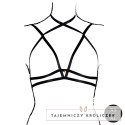 Obsessive Open Cup Triangle Bra Black z Regulacją, Rozmiar Uniwersalny Le Désir by Shots