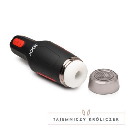 XR Brands 15X Black - Automatyczna maszyna intymna z funkcją ssania i wibracji Curve Toys