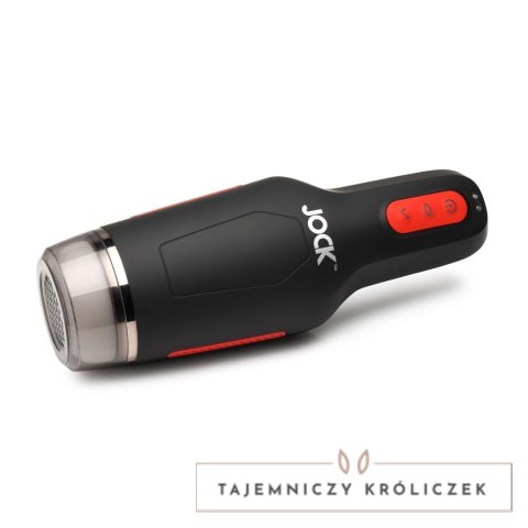 XR Brands 15X Black - Automatyczna maszyna intymna z funkcją ssania i wibracji Curve Toys