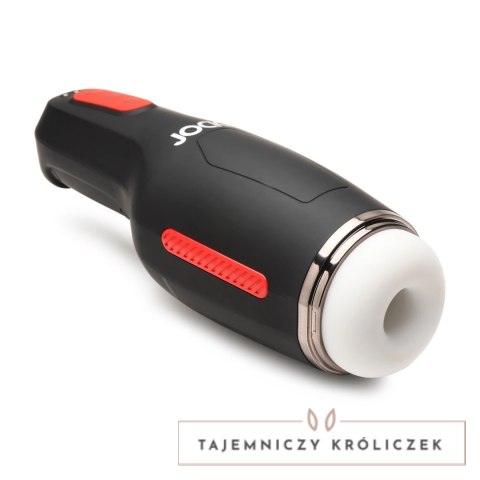 XR Brands 15X Black - Automatyczna maszyna intymna z funkcją ssania i wibracji Curve Toys