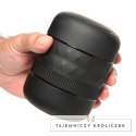 XR Brands Tightening System Black - Regulowany tunel intymny TPE Curve Toys