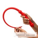 XR Brands Viper Tail bat silikonowy czerwony 61 cm XR Brands