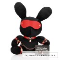 Rimba Rabbit Bondage Velvet Pluszowy Duży Czarny Model Dekoracyjny S-Line by Shots
