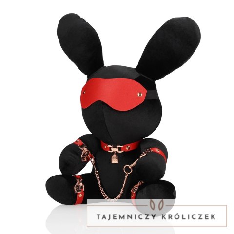 Rimba Rabbit Bondage Velvet Pluszowy Duży Czarny Model Dekoracyjny S-Line by Shots