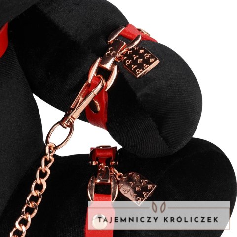 Rimba Rabbit Bondage Velvet Pluszowy Duży Czarny Model Dekoracyjny S-Line by Shots