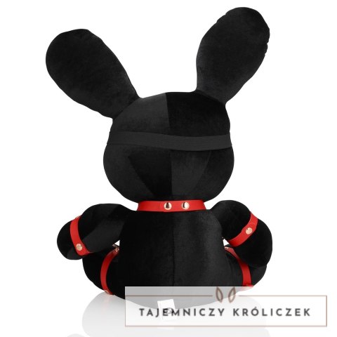 Rimba Rabbit Bondage Velvet Pluszowy Duży Czarny Model Dekoracyjny S-Line by Shots