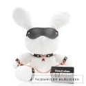 Shots Rabbit Bondage Velvet Pluszowy Duży Biały Maskotka Kolekcjonerska S-Line by Shots