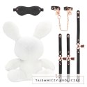 Shots Rabbit Bondage Velvet Pluszowy Duży Biały Maskotka Kolekcjonerska S-Line by Shots