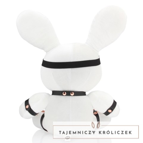 Shots Rabbit Bondage Velvet Pluszowy Duży Biały Maskotka Kolekcjonerska S-Line by Shots