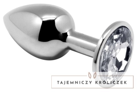 Alive Zestaw 3 metalowych wtyczek z kolorowymi kryształami - 3 rozmiary Alive