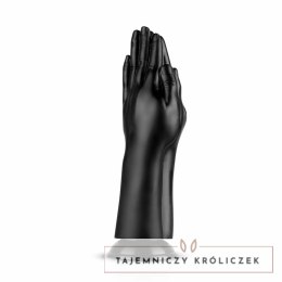 BUTTR Double Trouble Plug anatomiczny z przyssawką czarny XL BUTTR