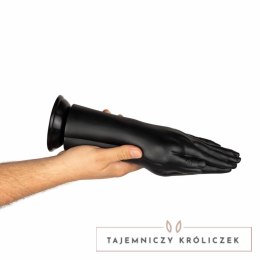 BUTTR Double Trouble Plug anatomiczny z przyssawką czarny XL BUTTR