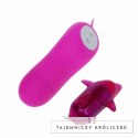 Baile Cute Secret Dolphin 12V - Kompaktowy model liliowy, wodoodporny BAILE STIMULATING