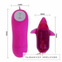Baile Cute Secret Dolphin 12V - Kompaktowy model liliowy, wodoodporny BAILE STIMULATING