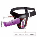 Baile GPoint 17 cm - Liliowa uprząż z podwojną funkcją i regulacją BAILE