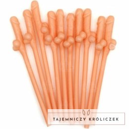 Diablo Picante - zestaw 10 słomek imprezowych w humorystycznym kształcie DIABLO PICANTE