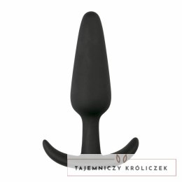 EasyToys Plug S z Silikonu Medycznego - Model Anatomiczny, Czarny Easytoys Anal Collection