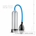 EasyToys Pompa Powietrzna z Gruszką Pomiarową Transparentna 22 cm Easytoys Men Only