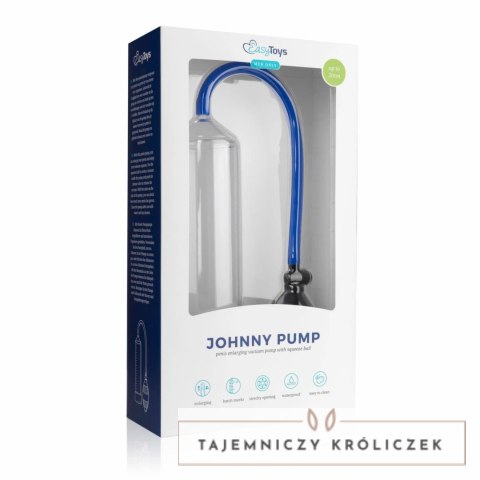 EasyToys Pompa Powietrzna z Gruszką Pomiarową Transparentna 22 cm Easytoys Men Only