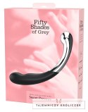 Fifty Shades of Grey Sweet Pressure - podwojna końcowka, silikon i metal Fifty Shades of Grey