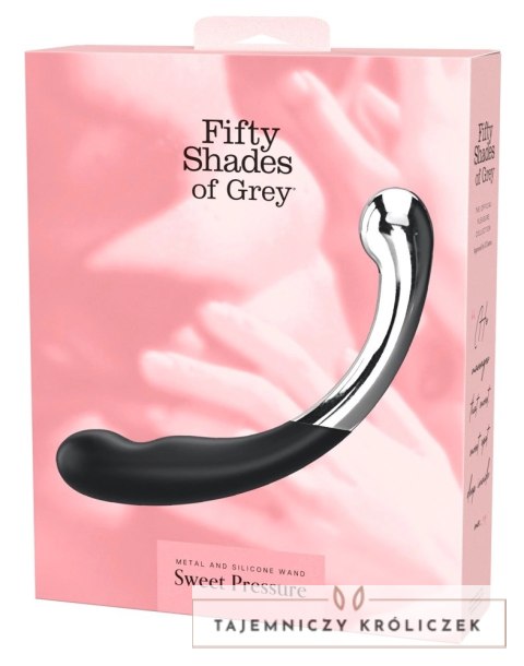 Fifty Shades of Grey Sweet Pressure - podwojna końcowka, silikon i metal Fifty Shades of Grey