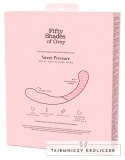 Fifty Shades of Grey Sweet Pressure - podwojna końcowka, silikon i metal Fifty Shades of Grey
