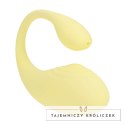 Loveline G-Spot Remote Control Vibe żołty - 10 trybow, model C-shape Loveline by Shots