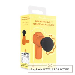 Loveline Mini Microboost - bezprzewodowy masażer kompaktowy pomarańczowy Loveline by Shots