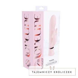 Loveline Paris Tendre F1 - Rożowy model z podwojnym silnikiem, silikonowy Loveline by Shots
