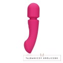 Loveline Prestone Pink - dwustronny model silikonowy ultra gładki Loveline by Shots