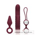 Loveline Zestaw Prezentowy 3-elementowy - Mini Wibrator, Kulki, Korek Loveline by Shots