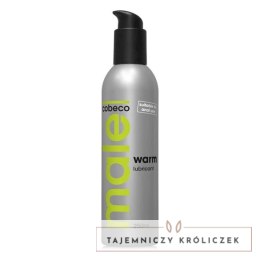 MALE Warm Lubricant 250 ml - Rozgrzewający żel intymny, duża pojemność Male!