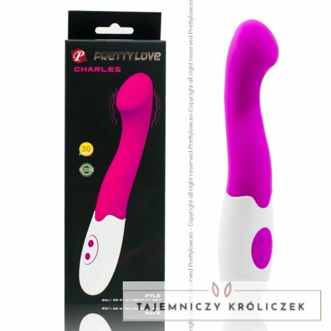 Pretty Love Charles masażer wielofunkcyjny 30 trybow liliowy 18cm PRETTY LOVE FLIRTATION