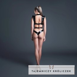 Savage XXX Body vinilowy lateksowy połysk L czarny Allure
