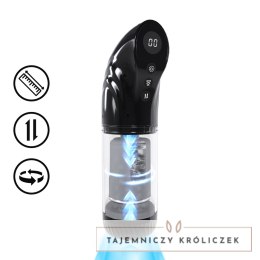 Shots StrokeMate Black - Automatyczna Pompa Prożniowa z Rotacją i Ruchem Pumped by Shots