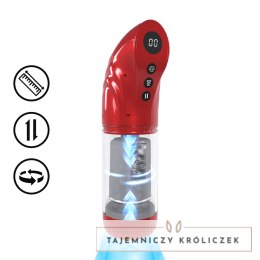 Shots StrokeMate Metaliczny Czerwony System Rotacji i Ssania 8714273061362 Pumped by Shots