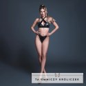 Tentacion Komplet Bielizny Winylowo-Siateczkowy M Czarny Allure