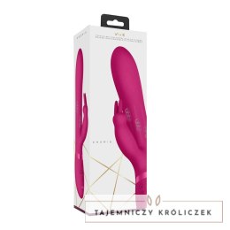 Vive Amoris - Wibrujący model z koralikami silikonowymi, fioletowy VIVE by Shots
