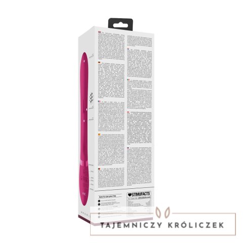 Vive Amoris - Wibrujący model z koralikami silikonowymi, fioletowy VIVE by Shots